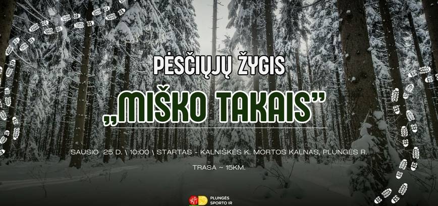 Pėsčiųjų žygis „Miško takais“
