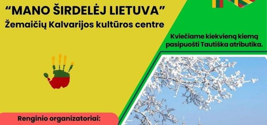 Lietuvos valstybės atkūrimo dienos minėjimas Žemaičių Kalvarijoje