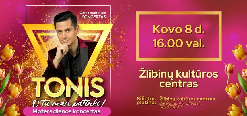 Atlikėjo Tonio koncertas