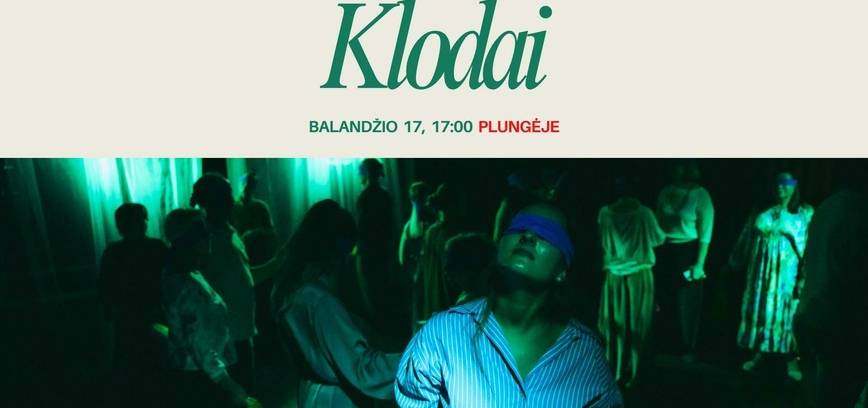 Interaktyvus šokio - judesio performancas „Klodai“
