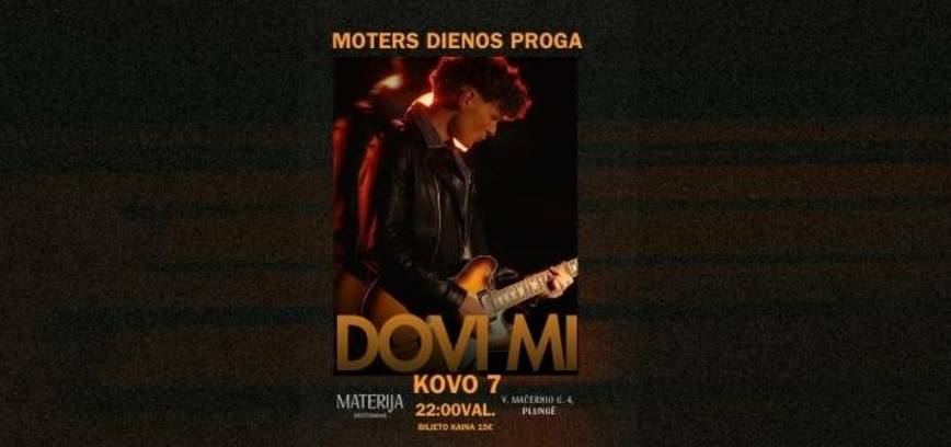 Atlikėjo Dovi Mi koncertas