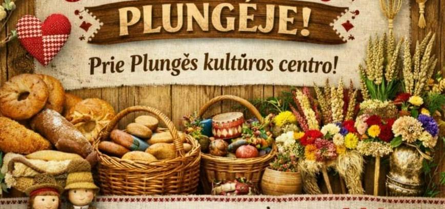 Kaziuko mugė Plungės Senamiesčio aikštėje