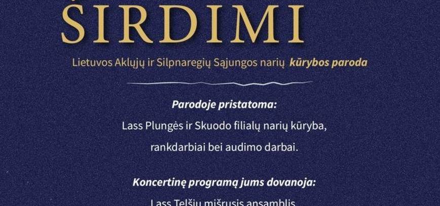 Parodos „Matyti širdimi“ atidarymas