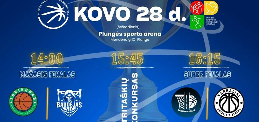 Plungės rajono krepšinio pirmenybių FINALAS