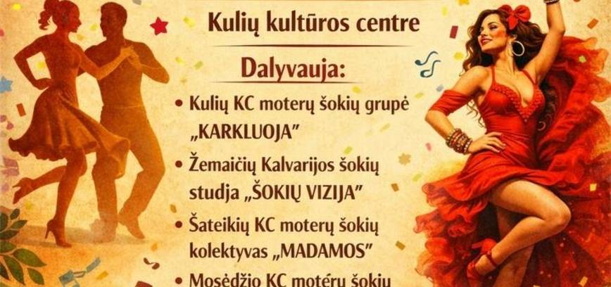 Šokių šventė „Šokių sūkury“