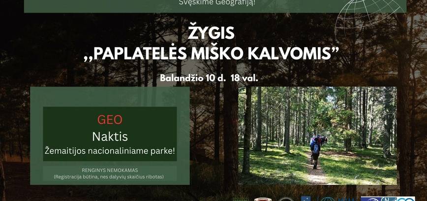 Žygis „Paplatelės miško kalvomis“