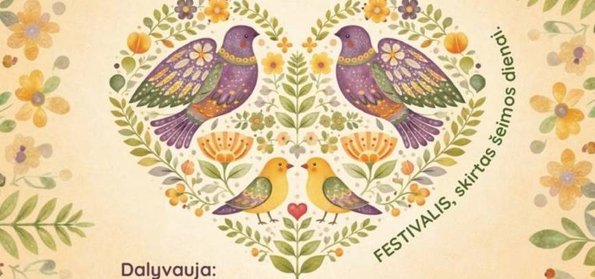 Festivalis, skirtas Šeimos dienai „Šokio ir bičiulystės sparnai“