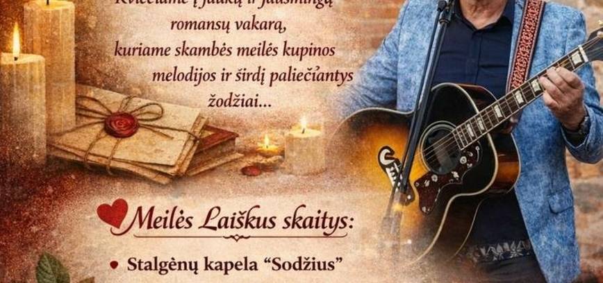 Romansų vakaras „Meilės laiškai“