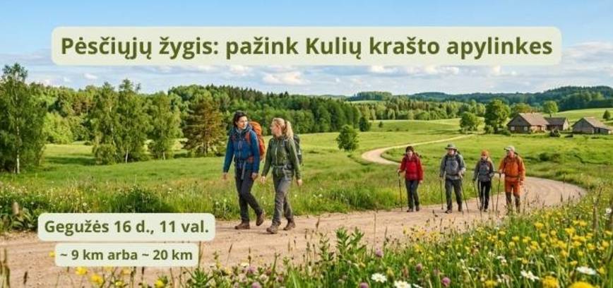 Pėsčiųjų žygis Plungės r.: pažink Kulių krašto apylinkes