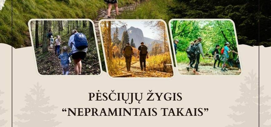 Pėsčiųjų žygis „Nepramintais takais“