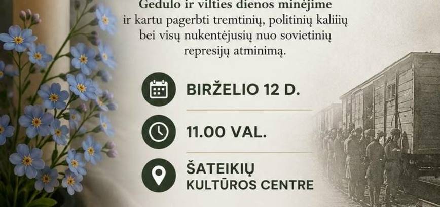 Gedulo ir vilties diena Šateikiuose