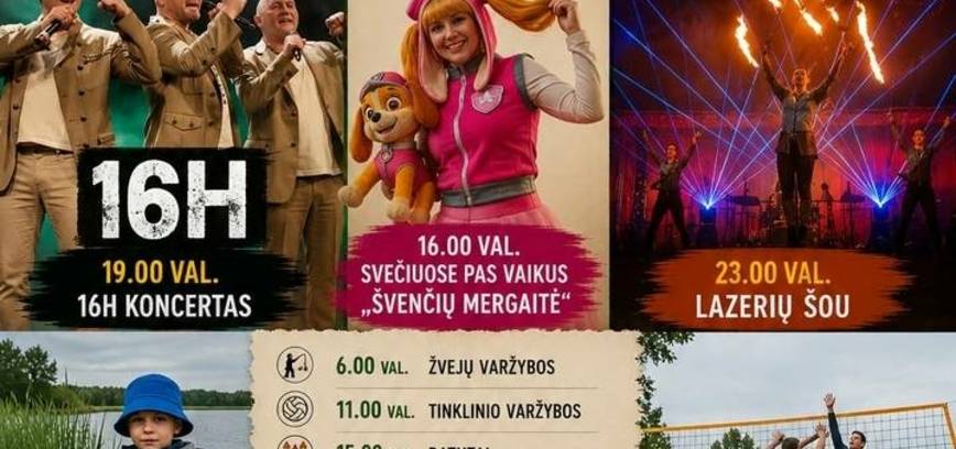 Tradicinė Joninių šventė Narvaišiuose