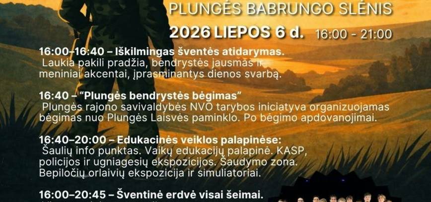 Plungės šaulių 802 kuopos pusdienio festivalis „AŠ ŠAULYS“