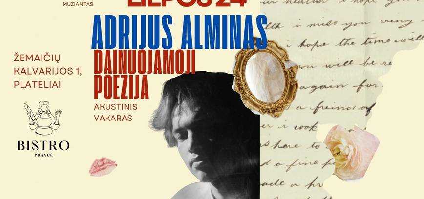 Dainuojamoji poezija su Adrijumi Alminu