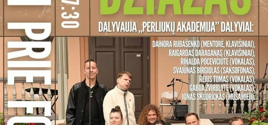 Muzikinis vakaras PRIE FONTANO koncertas „Mes ir džiazas“