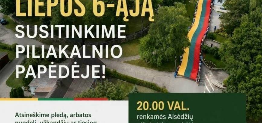Lietuvos valstybės dienos minėjimas Alsėdžiuose