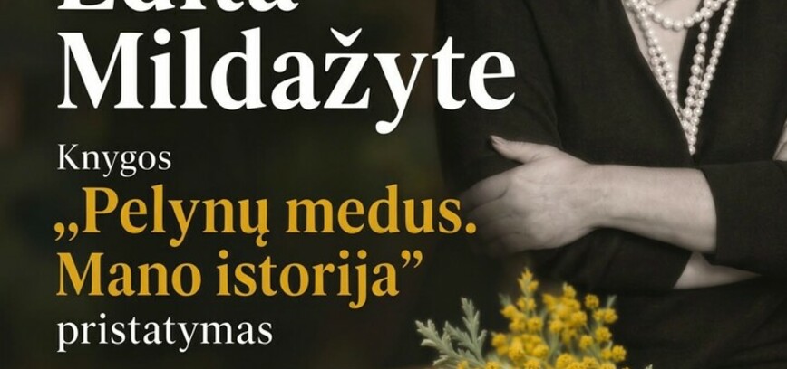 Susitikimas su Edita Mildažyte. Knygos „Pelynų medus“ pristatymas