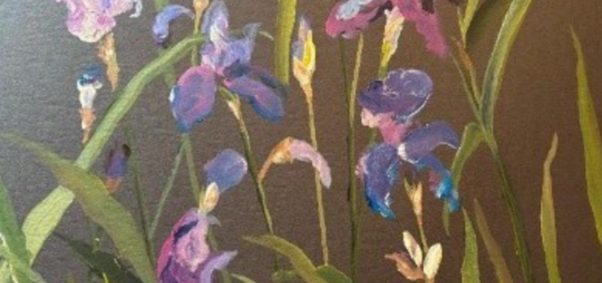 Dailininkės Astos Bonniot tapybos darbų parodos atidarymas