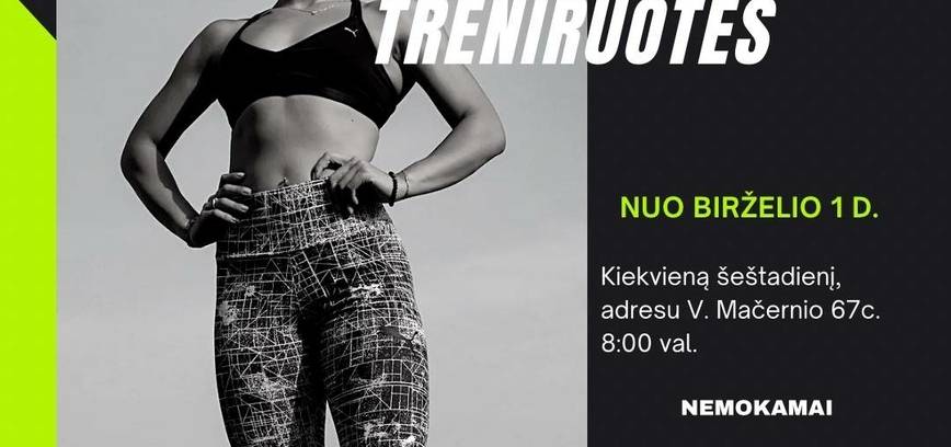 Vasaros treniruotės ir maudynės