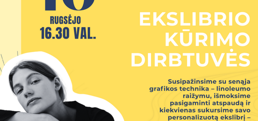 Ekslibrio kūrimo dirbtuvės