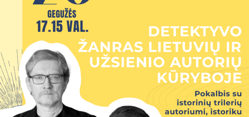 RUGIUOSE PRIE BABRUNGO „Detektyvo žanras lietuvių ir užsienio autorių kūryboje“ 
