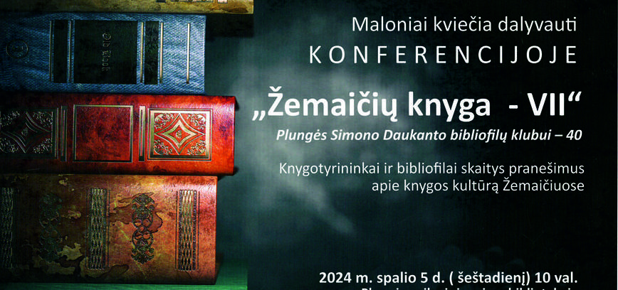 Konferencija „Žemaičių knyga - VII“ 