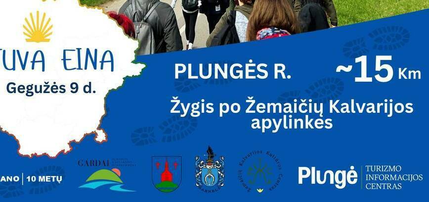 Tradicinis Camino Lituano žygis „Lietuva eina“ po Žemaičių Kalvarijos apylinkes (Plungės r.)