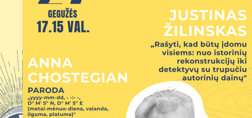 Justinas Žilinskas „Rašyti, kad būtų įdomu visiems: nuo istorinių rekonstrukcijų iki detektyvų su trupučiu autorinių dainų
