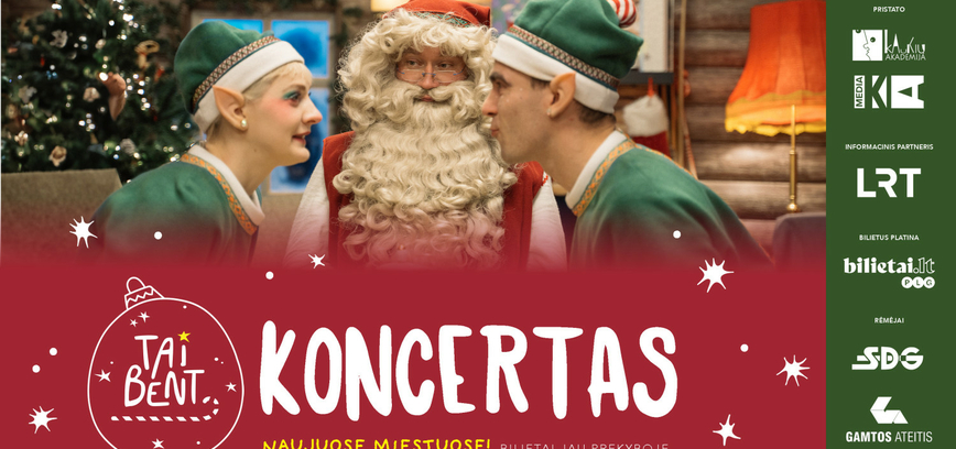 TAI BENT KONCERTAS - spektaklis visai šeimai | Plungė