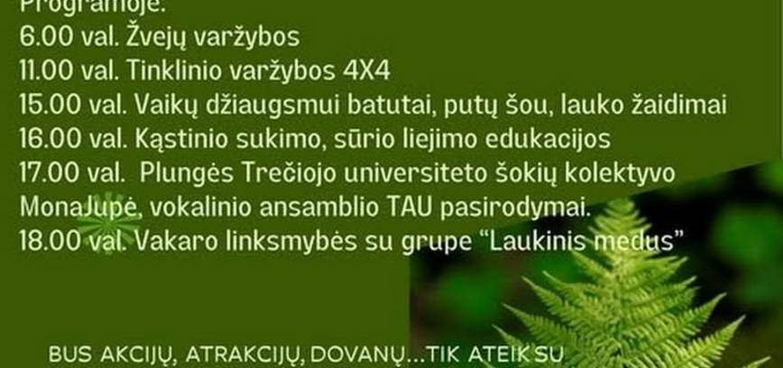 Tradicinė Narvaišių kaimo vidurvasario šventė „Joninės - 25“