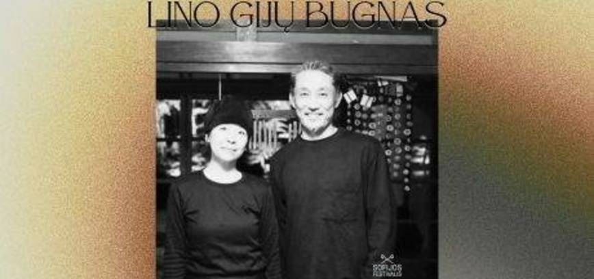 Lino gijų būgnas (Drum of Linen Threads) Muzikinė instaliacija