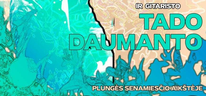 Muzikinis vakaras prie fontano su Kazimieru Likša ir Tadu Daumantu