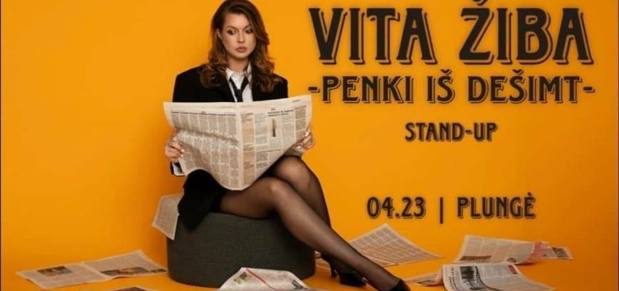 Vita Žiba stand-up „5 iš 10“