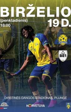Futbolo varžybos  FK Babrungas v Be1