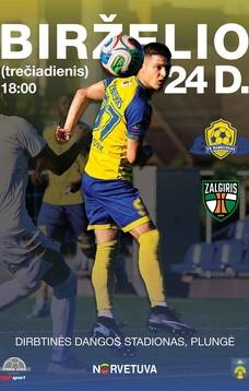 Futbolo varžybos FK Babrungas v K.Žalgiris B