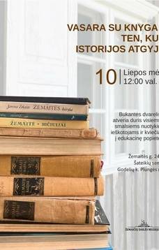 Vasara su knyga - ten, kur istorijos atgyja