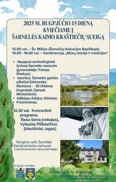 Šarnelės kaimo kraštiečių sueiga