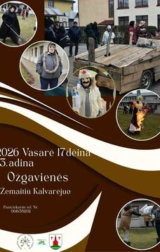 Užgavėnės Žemaičių Kalvarijoje