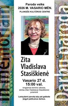 Teminis vakaras, skirtas Zitai Vladislavai Stasiškienei atminti