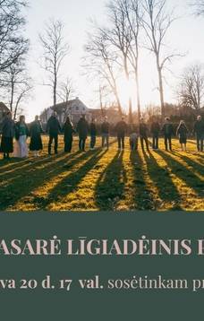 Pavasario lygiadienis - jaunimo vakaronė