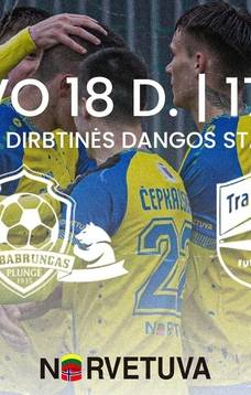 Futbolo varžybos FK Babrungas v TransINVEST B