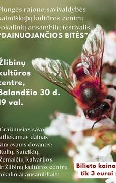 Plungės rajono savivaldybės kaimiškųjų kultūros centrų vokalinių ansamblių festivalis „Dainuojančios bitės“ 