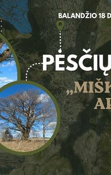 Pėsčiųjų žygis „Miško senolių apsupty“