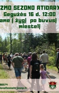 Pėsčiųjų žygis po buvusį Plokštinės karinį miestelį
