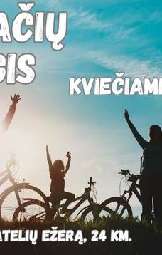 Dviračių žygis apie Platelių ežerą