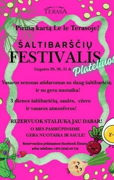 Šaltibarščių festivalis Le Le terasoje