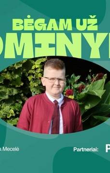 Bėgam už Dominyką!