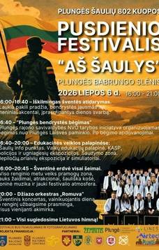 Plungės šaulių 802 kuopos pusdienio festivalis „AŠ ŠAULYS“