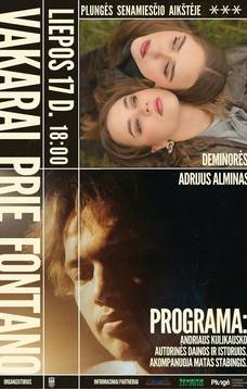 Muzikinis vakaras PRIE FONTANO su duetu „Deminorės“ ir Adrijumi Alminu