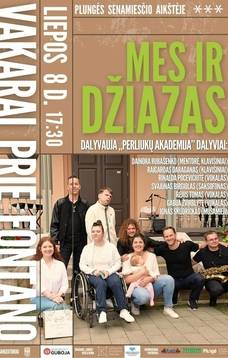 Muzikinis vakaras PRIE FONTANO koncertas „Mes ir džiazas“